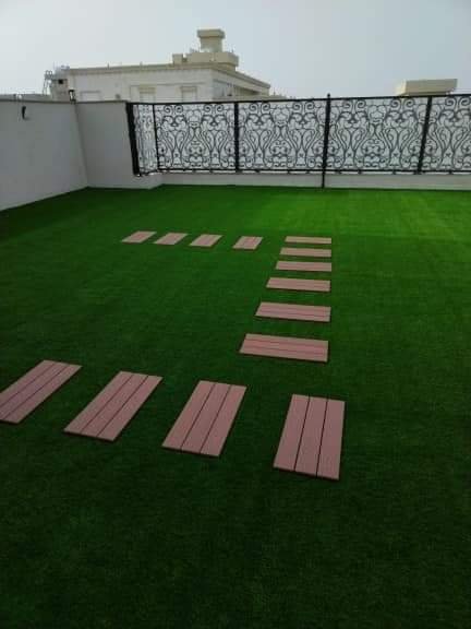 ثيل صناعي أخضر بجودة ممتازة من مفروشات وأرضيات السريع بالرياض