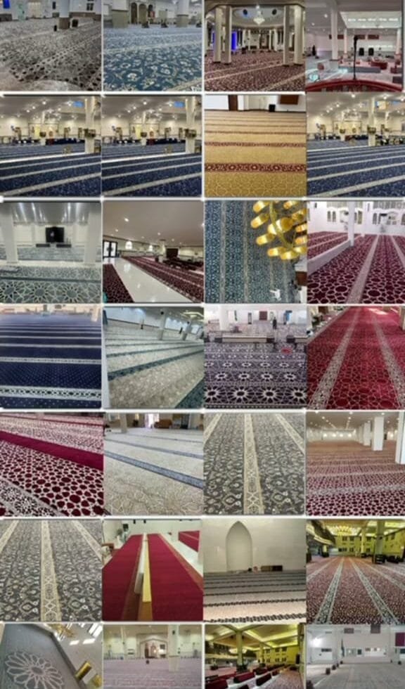 موكيت مساجد بجودة عالية من مفروشات وأرضيات السريع بالرياض